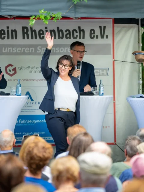 Podiumskissiussion Bürgermeisterwahl Rheinbach 2025